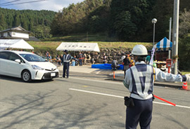 村イベント警備2